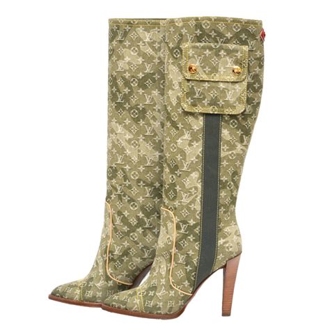 louis vuitton green store|green louis vuitton boots.